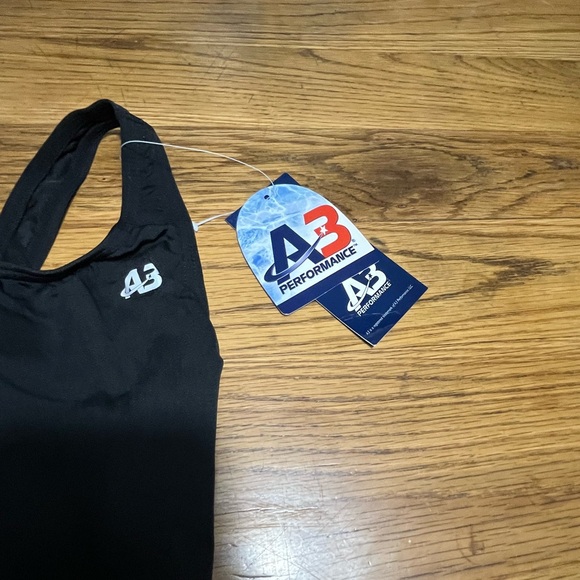 A3 Performance Women’s Sprintback One-Piece Swimsuit • Size 34 • Black - Picture 3 of 7